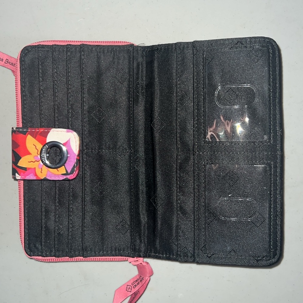 Vera Bradley Floral Wallet- EUC - Picture 3 of 4